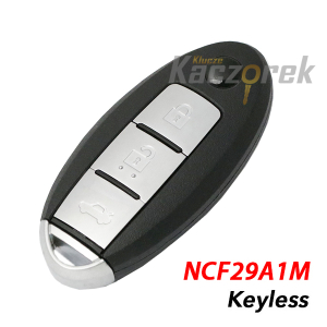 Nissan 097 - klucz surowy - pilot